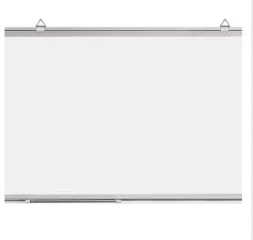 Movable Magnetic Dry-Erase White Board with Aluminum Frame