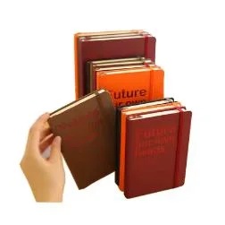 Orange Red Custom Notebook A5/A4 2026 â€“ Wholesale Factory Hardcover Journal
