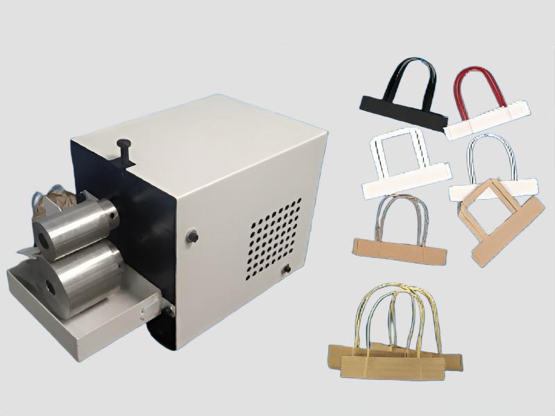 Handle Pasting Machine For Paper Bag Production Units