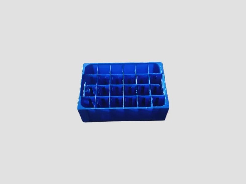 Half Size Bottle Crate 24 Partition – Compact Plastic Storage Box