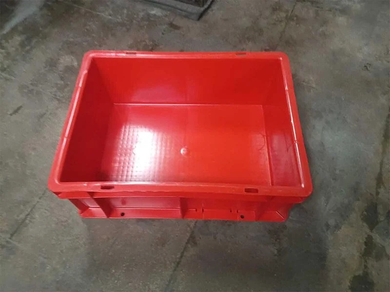 Heavy Duty Industrial Crate 400x300 mm â€“ Plastic Logistics Container