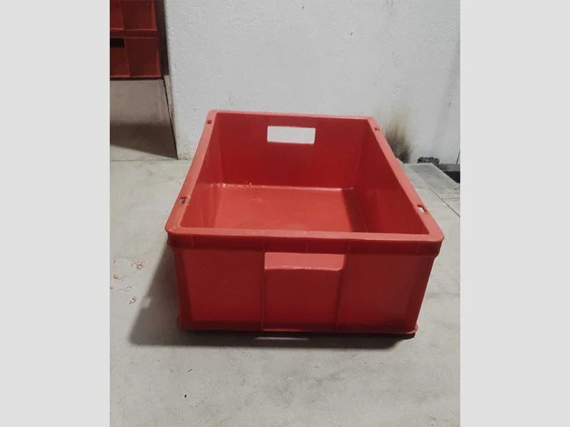 Reinforced Industrial Crate 500x325 mm â€“ Plastic Material Handling Box