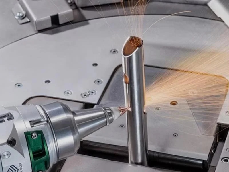 CNC Laser Tube Cutting Service for Industrial Assemblies
