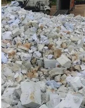 PET Lumps Natural Grinding Scrap