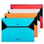 Double Layer A4 Button Document Bag Set for Office Use â€“ Comix RAY Series