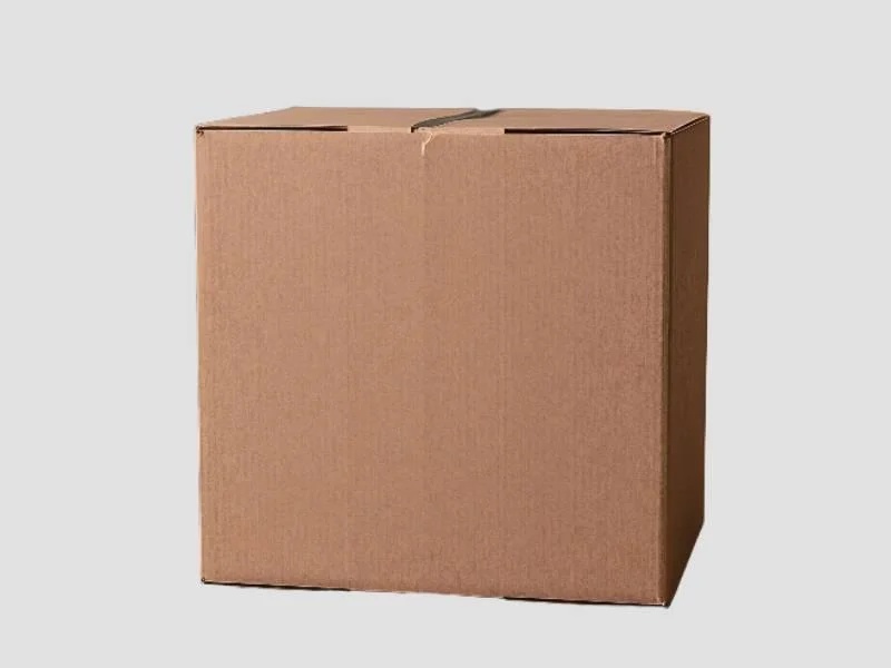 12x12x12 Inch Plain Corrugated Box
