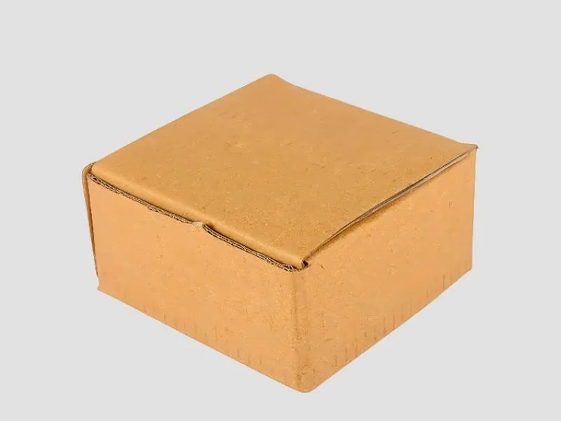 2.5x5x5 Inch Plain Corrugated Box