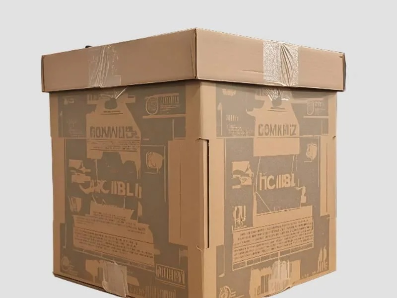 6x2x4.5 Inch Printed Corrugated Box