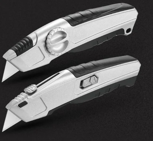 Heavy-Duty Utility Knife Fixed Blade for Industrial and Packaging Use