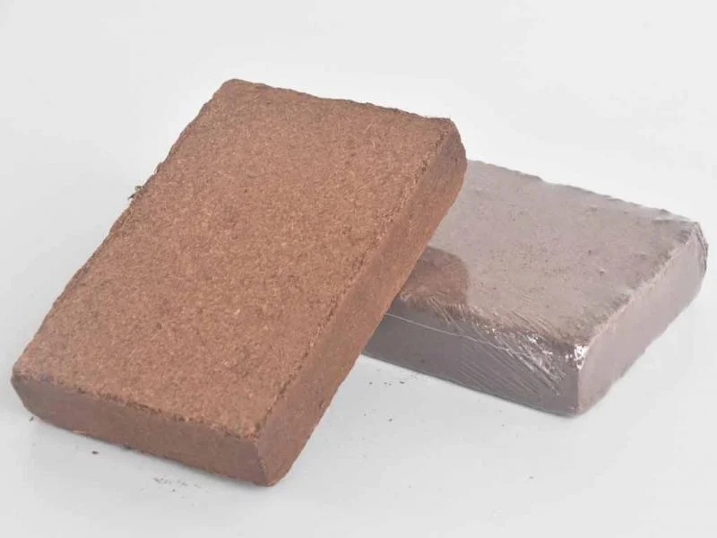 Coir Pith Briquette 650gm Low E.C. for Seedling Growth & Nurseries