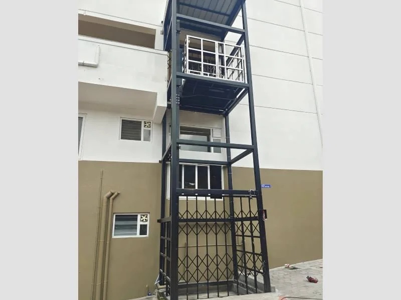 Structural Hydraulic Lift for Industrial Material Handling