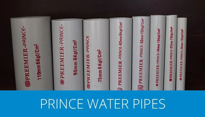 AKC PREEMIER PRINCE PVC Pipes 20-200mm for Agriculture & Irrigation