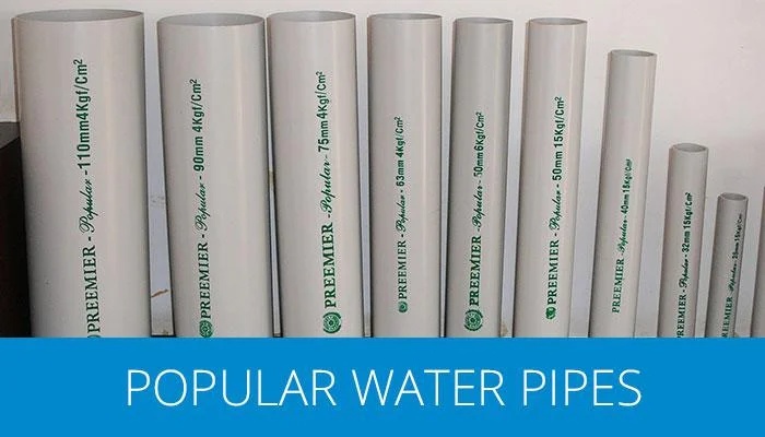 AKC PREEMIER Popular PVC Pipes 20-110mm for Drainage & Cable Ducting
