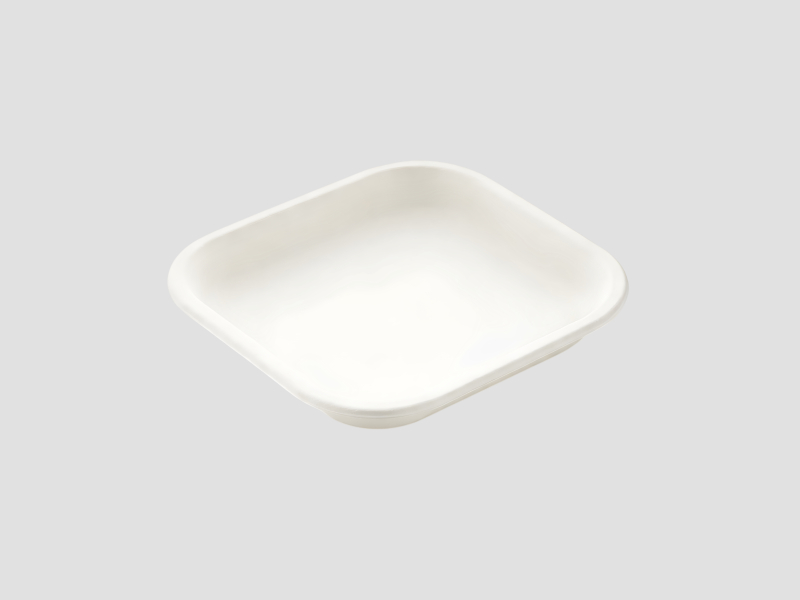 1D Tray Lite Square For Food Serving And Packaging Applications