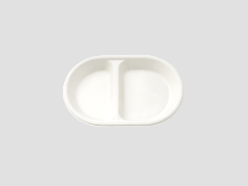 2 CP Tray For Food Serving And Packaging Applications