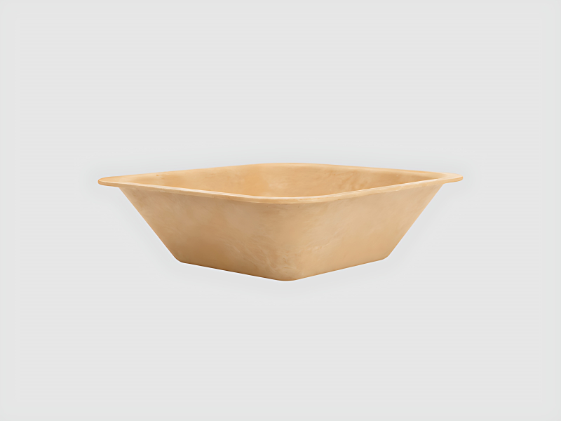 4 Inch Square Tray For Edible Item Serving And Food Packaging Applications