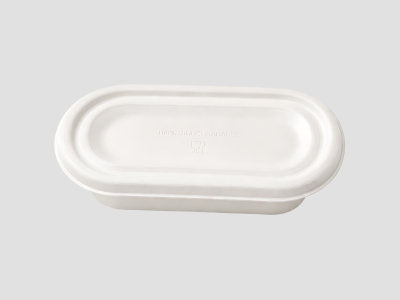 500 ML Oval Bowl Lid For Secure Food Packaging And Spill Protection