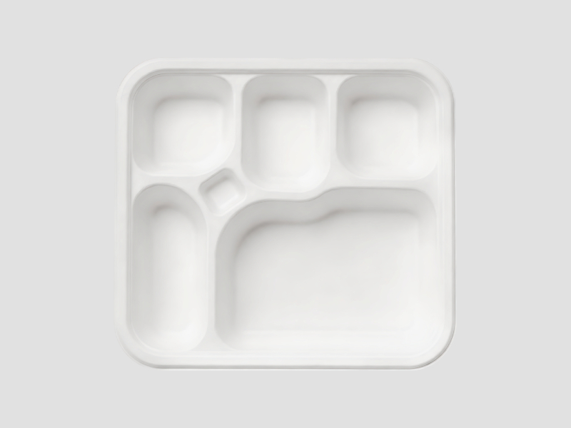 5 CP School Meal Tray For Organized Student Food Serving Applications