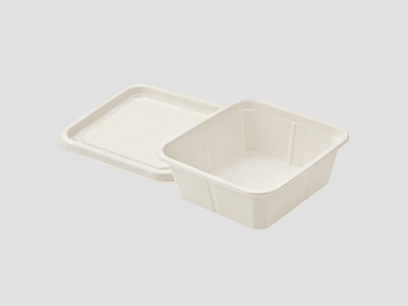 750 ML Rectangle Bowl Lid For Secure Food Packaging And Spill Protection