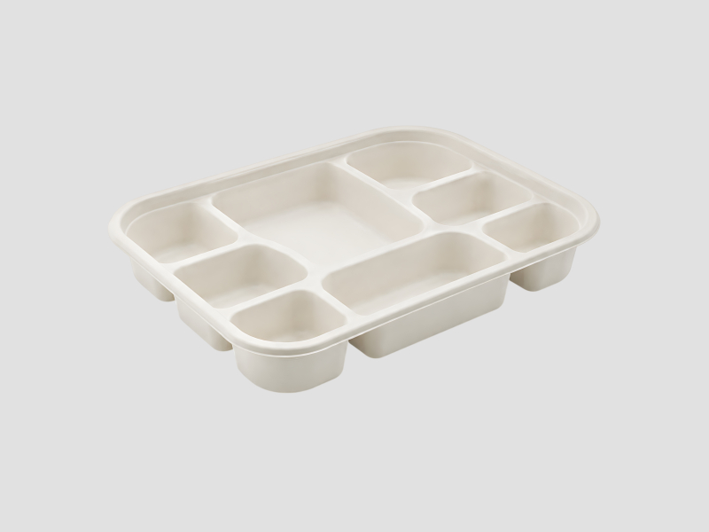 8 CP Meal Tray Lid For Secure Food Packaging And Transportation