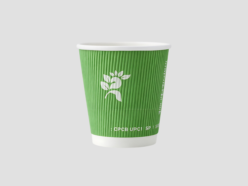 Bio Ripple Cups 210 ML For Hot And Cold Beverage Serving Applications