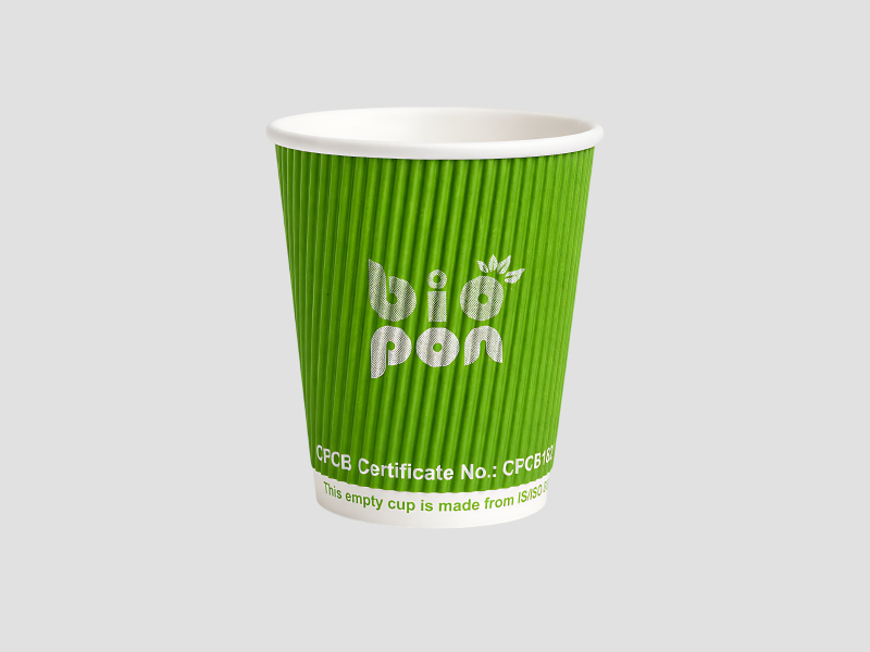 Bio Ripple Cups 280 ML For Hot And Cold Beverage Serving Applications