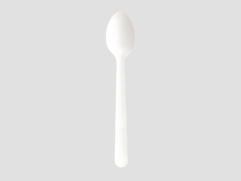 Paper Table Spoon For Hygienic Food Serving And Dining Applications