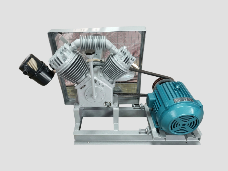2 HP Borewell Compressor – Oil-Free Reciprocating AC