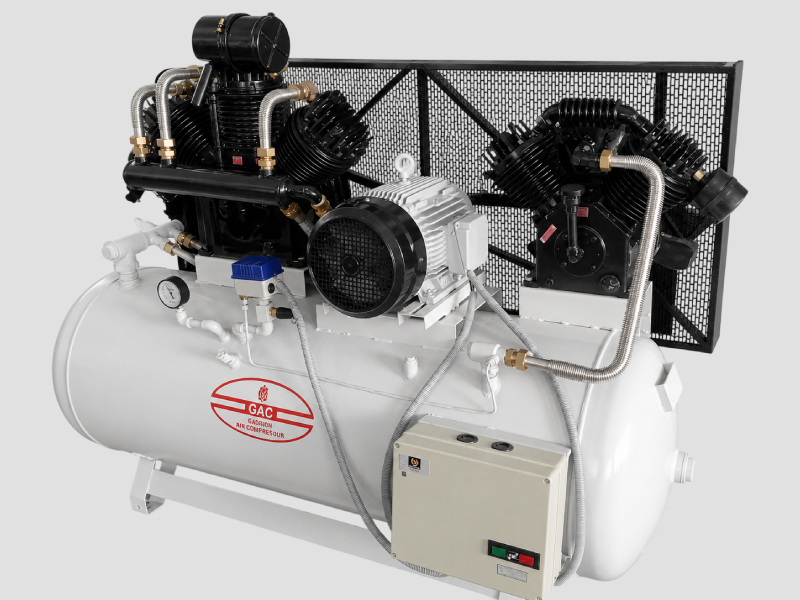 GAC Motor Driven Tandem Reciprocating Compressor Assembly