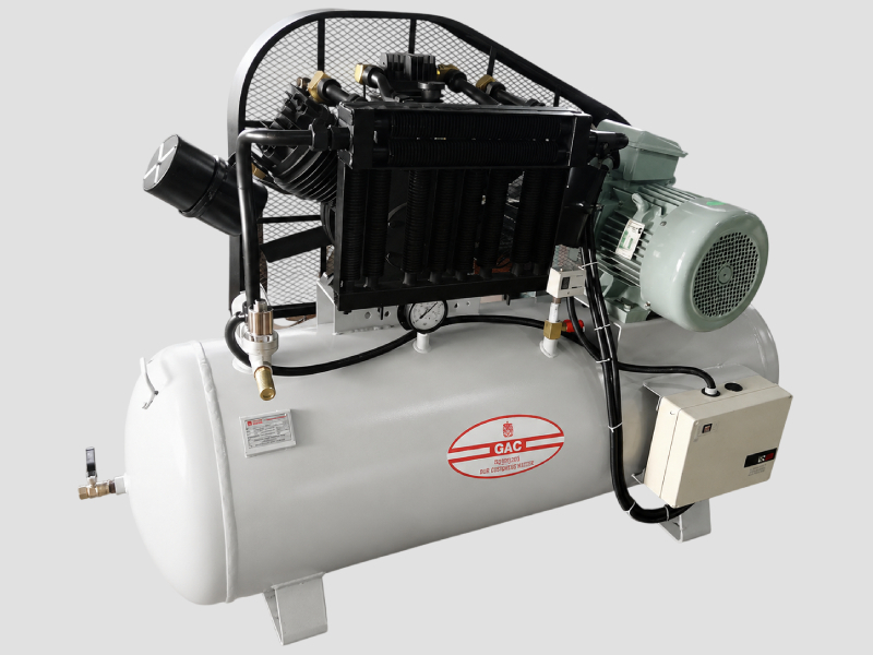 Ganesh Motor Driven Industrial Air Compressor for Heavy Duty Use