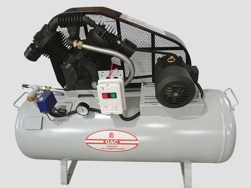 Reciprocating Piston Air Compressor with Pressure Switch