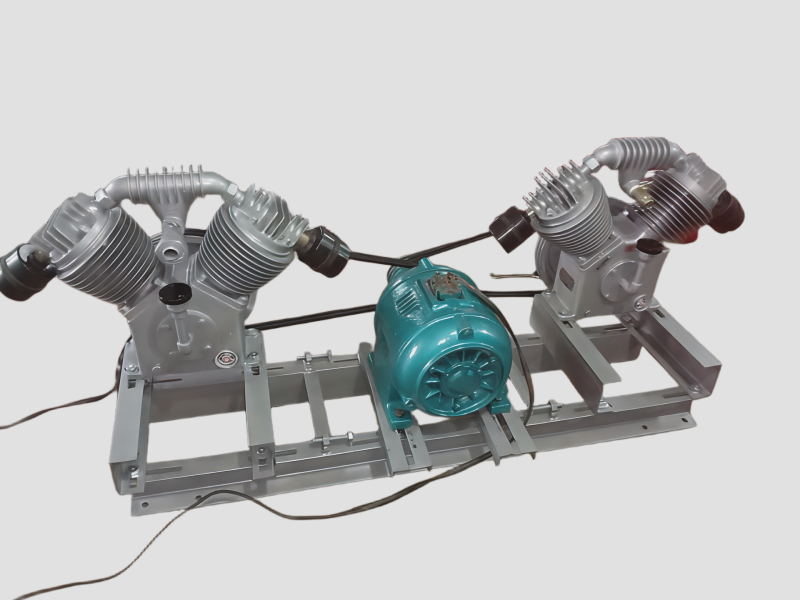 Twin Pump Industrial Air Compressor for Heavy Duty Use