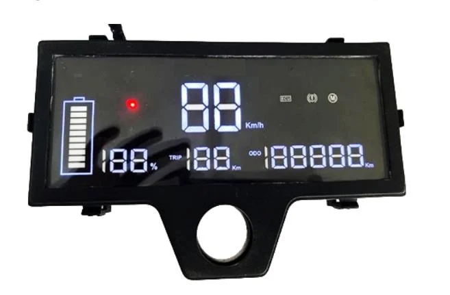 LED Instrument Cluster â€“ 12V Single Wire Automotive Display