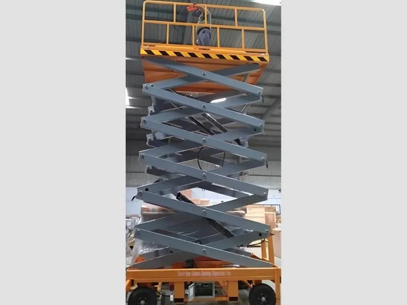 HI Power Fully Electric High Rise Scissor Lift 