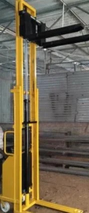 Semi-Electric Counterbalanced Stacker For Warehouses