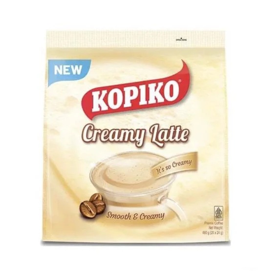 Kopiko Creamy Latte Instant Coffee Sachets 20 x 24 g