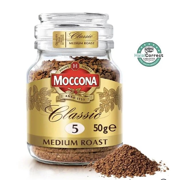 Moccona Classic Medium Roast Freeze Dried Coffee 50 g