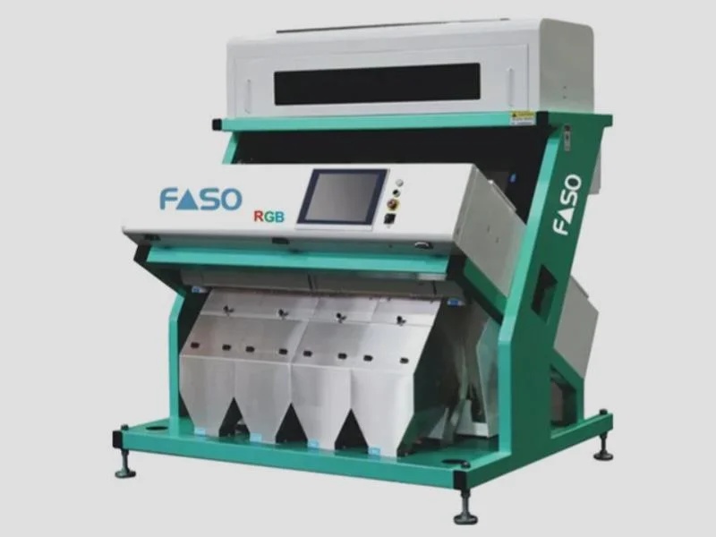 230V Rice Color Sorting Machine Industrial Sorting Unit