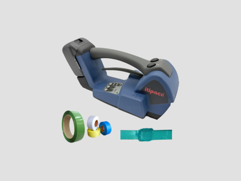 Automatic Battery Operated PET Strapping Tool – ITI24 for Industrial Packaging