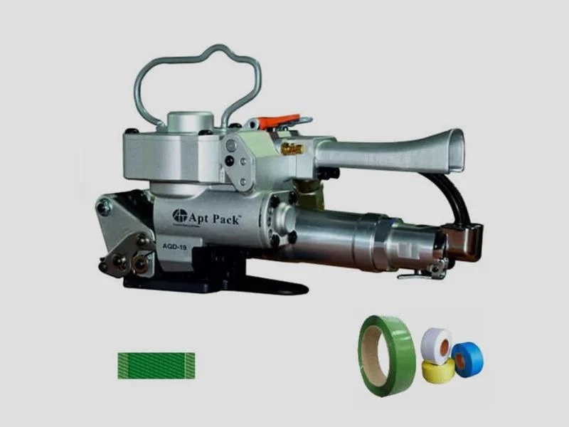 Heavy Duty Pneumatic PET Strapping Tensioner & Sealer  AQD 19