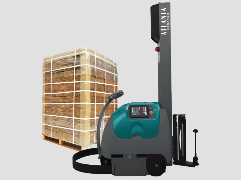 Robotic Steel Strech Wrapping Machine
