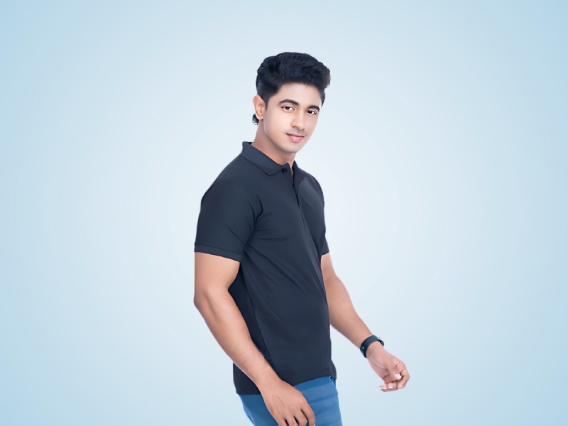 Men’s Cotton Polo T Shirt With Pocket For Daily Wear - 230 - 240 GSM
