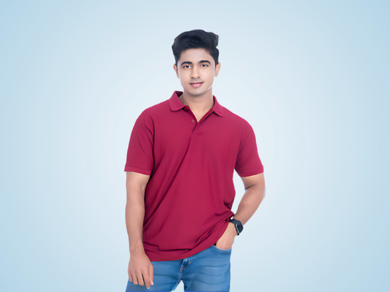 Men’s Cotton Polo T Shirt With Pocket Premium - 200 GSM
