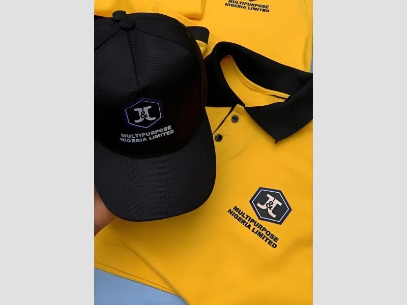 Denim Custom Logo Cap For Corporate Promotional Wear