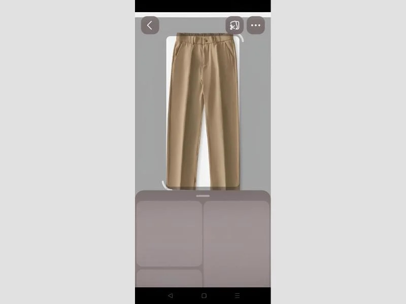 Woven Straight-Leg Pleated Pants For Formal Casual Wear