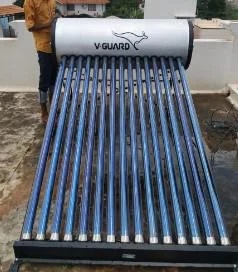 250L Non Pressurized Solar Water Heater Stainless Steel from V-Guard