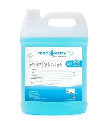 Alcohol-Based Hand Sanitizer Rub 5 Litre Liquid Disinfectant for Hygienic Hand Protection