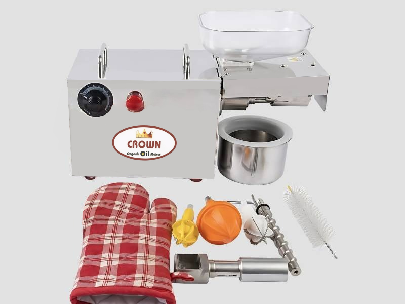 Crown 400 Watts Electric Oil Extraction Machine For Domestic Oil Pressing Use