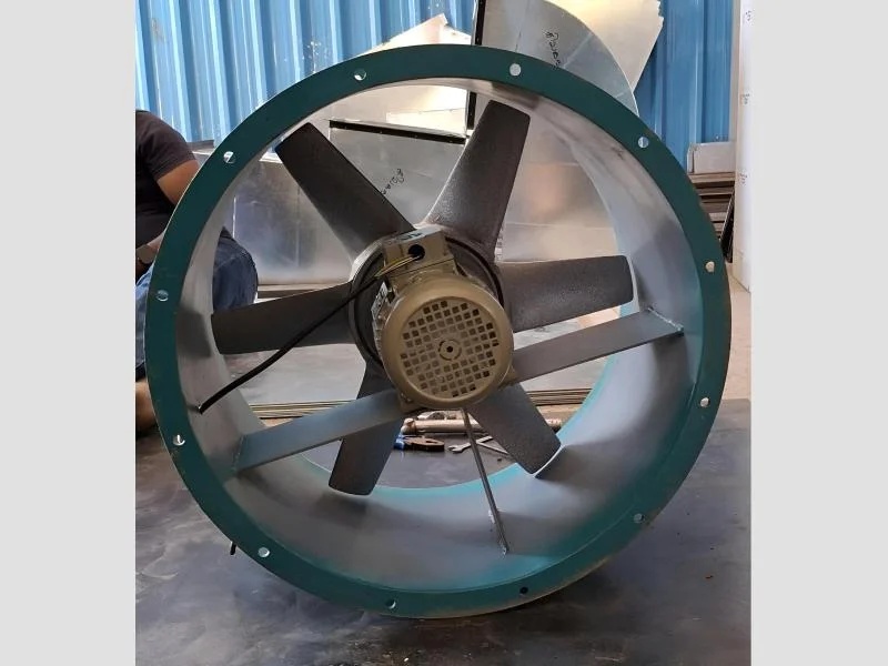Axial Fan with Motor Kitchen Exhaust
