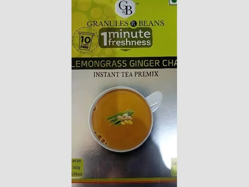 Granules and Beans Instant Tea Premix 140 gm for Commercial Use